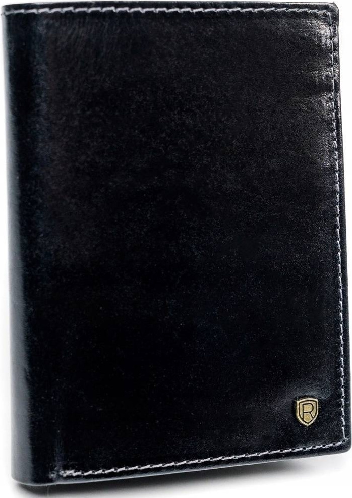 Rovicky čierna pánska kožená peňaženka L181 [DH] D1072-RVT Veľkosť: ONE SIZE