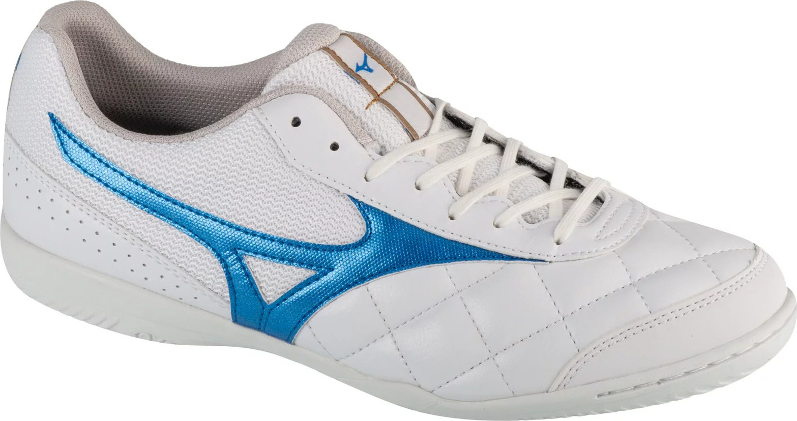 Bielo-modré pánske prešívané sálovky Mizuno Mrl Sala Club In Q1GA241602 Veľkosť: 46