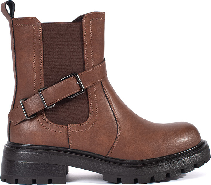 Hnedé kožené dámske štibletky na platforme Sergio Leone, podpätok 4,5 cm TR719-S-BR Veľkosť: 38