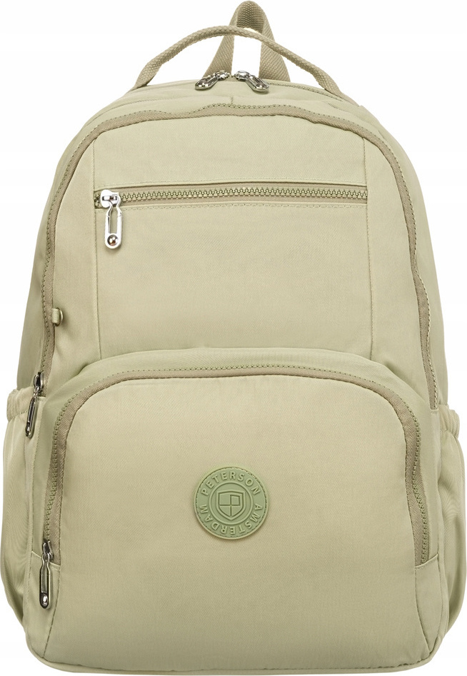 Peterson Svetlo zelený priestranný športový plecniak PTN 3304-CO Veľkosť: ONE SIZE