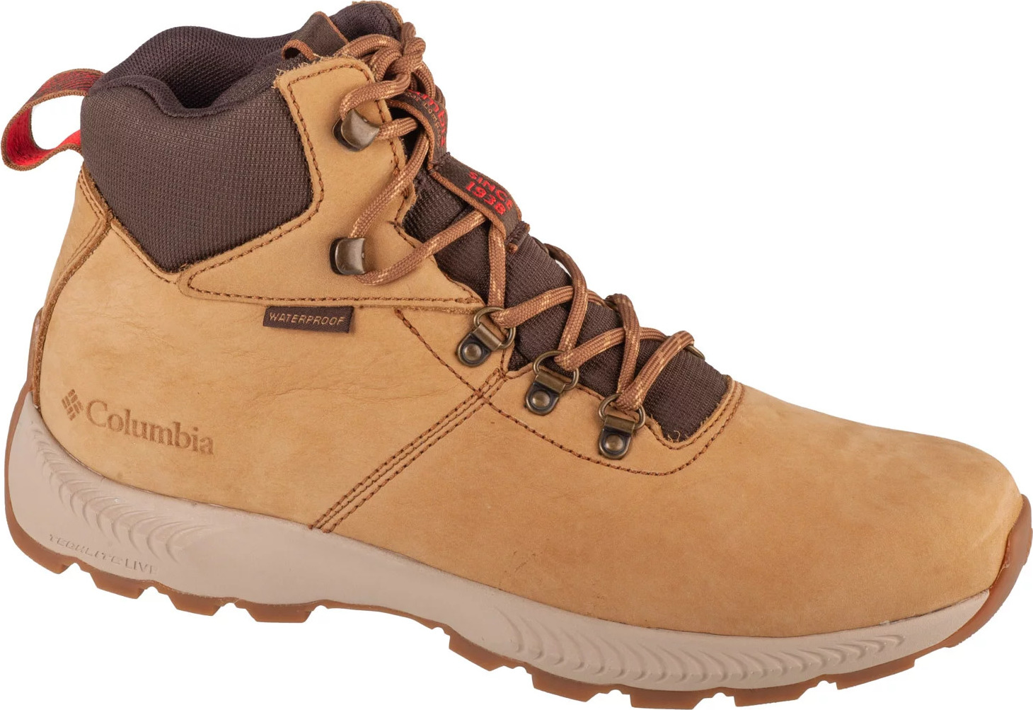 Svetlohnedé pánske zimné topánky Columbia Landroamer Explorer WP NB 2103871373 Veľkosť: 40,5