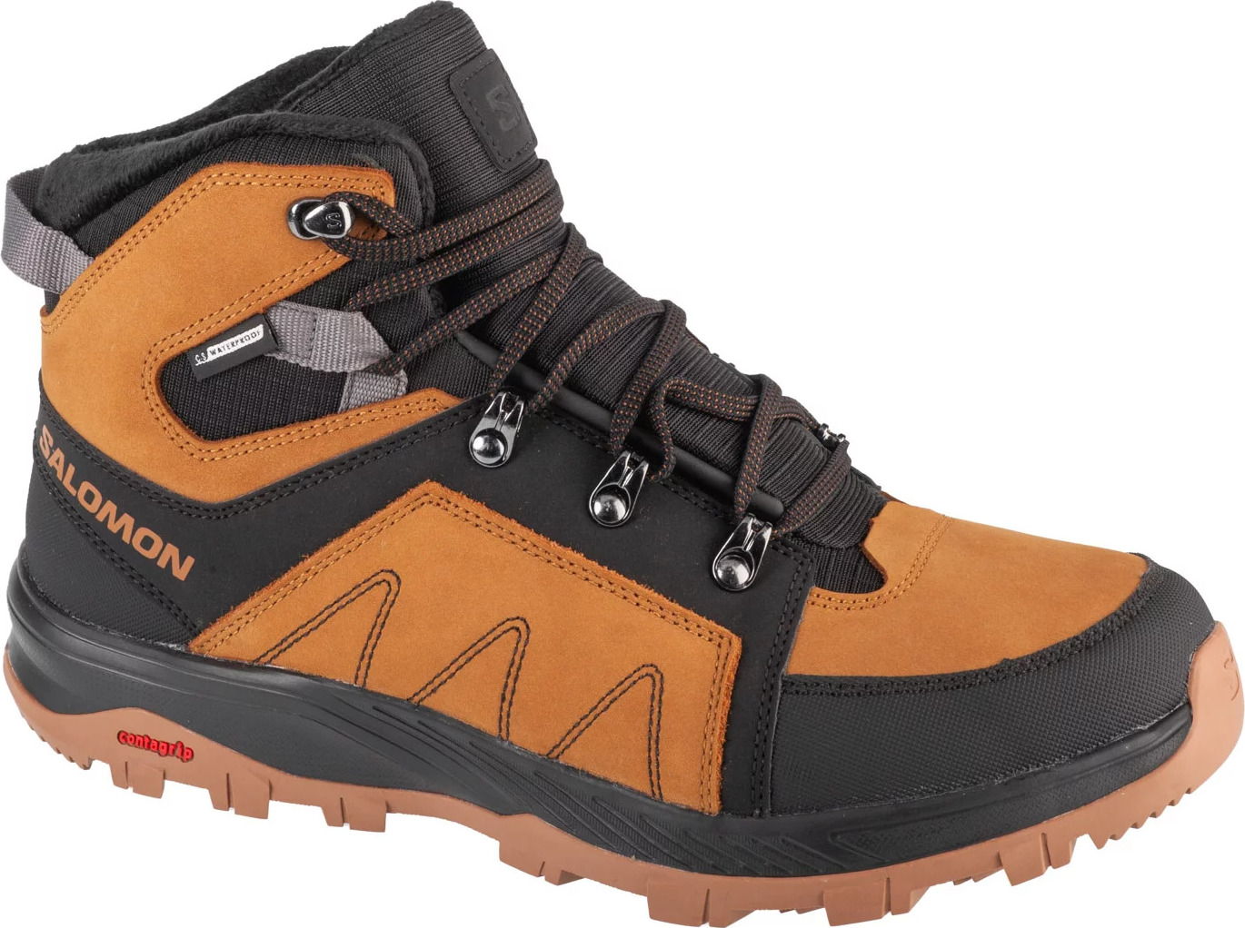 Hnedé trekingové topánky Salomon W Outchill Ts CSWP 473819 Veľkosť: 42