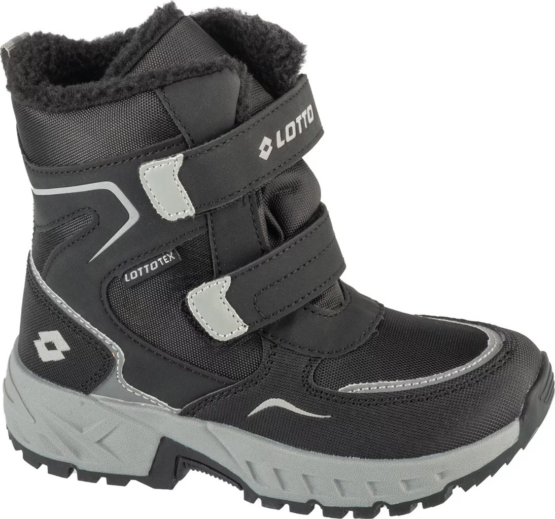Čierne detské snehule Lotto Alstyne Tex K 2600490K-1116 Veľkosť: 31