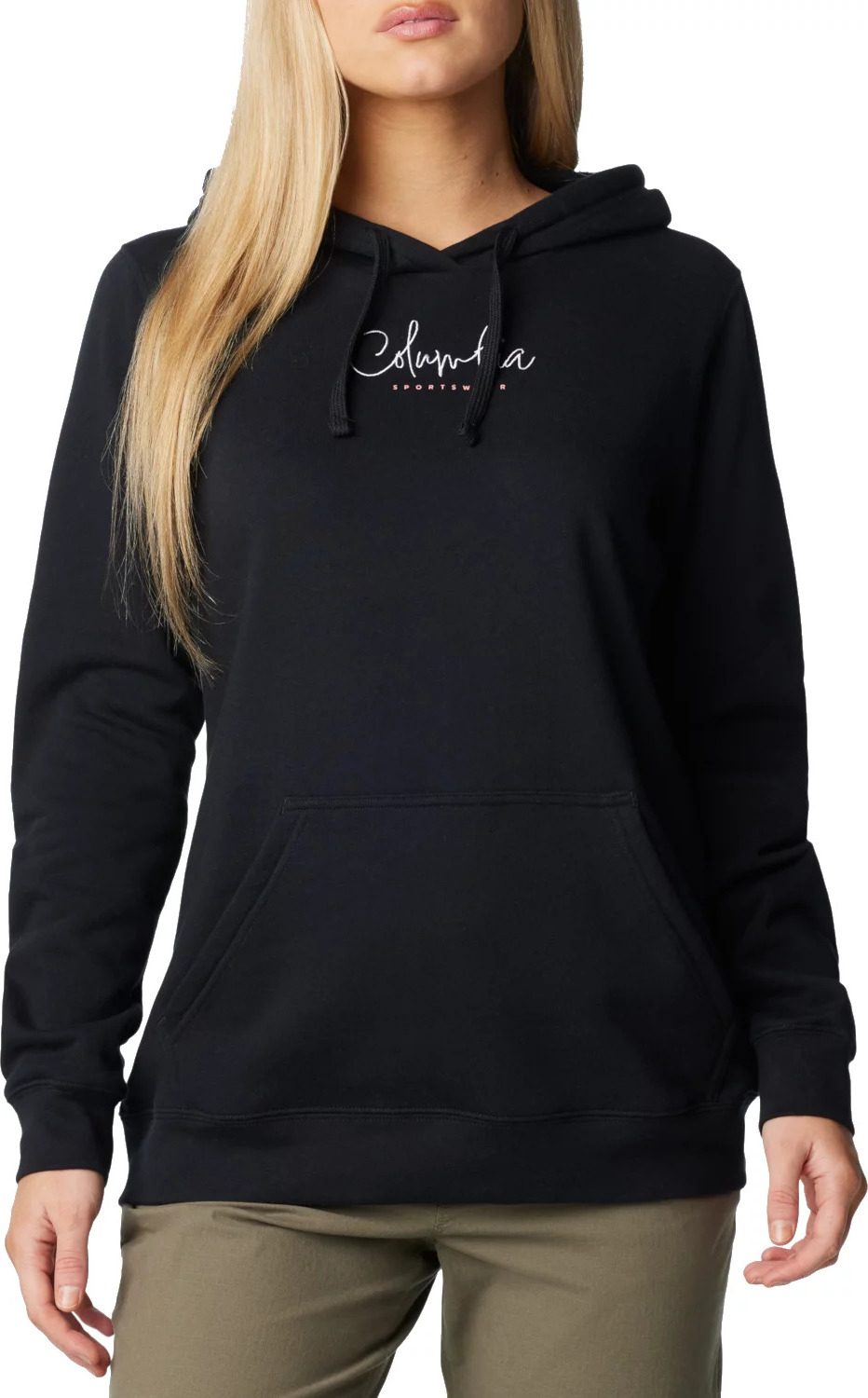 Čierna dámska mikina Columbia Trek Graphic Treatment Hoodie 2051611011 Veľkosť: L