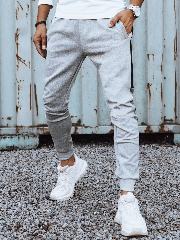 Pánske svetlosivé tepláky UX4125 Veľkosť: 2XL