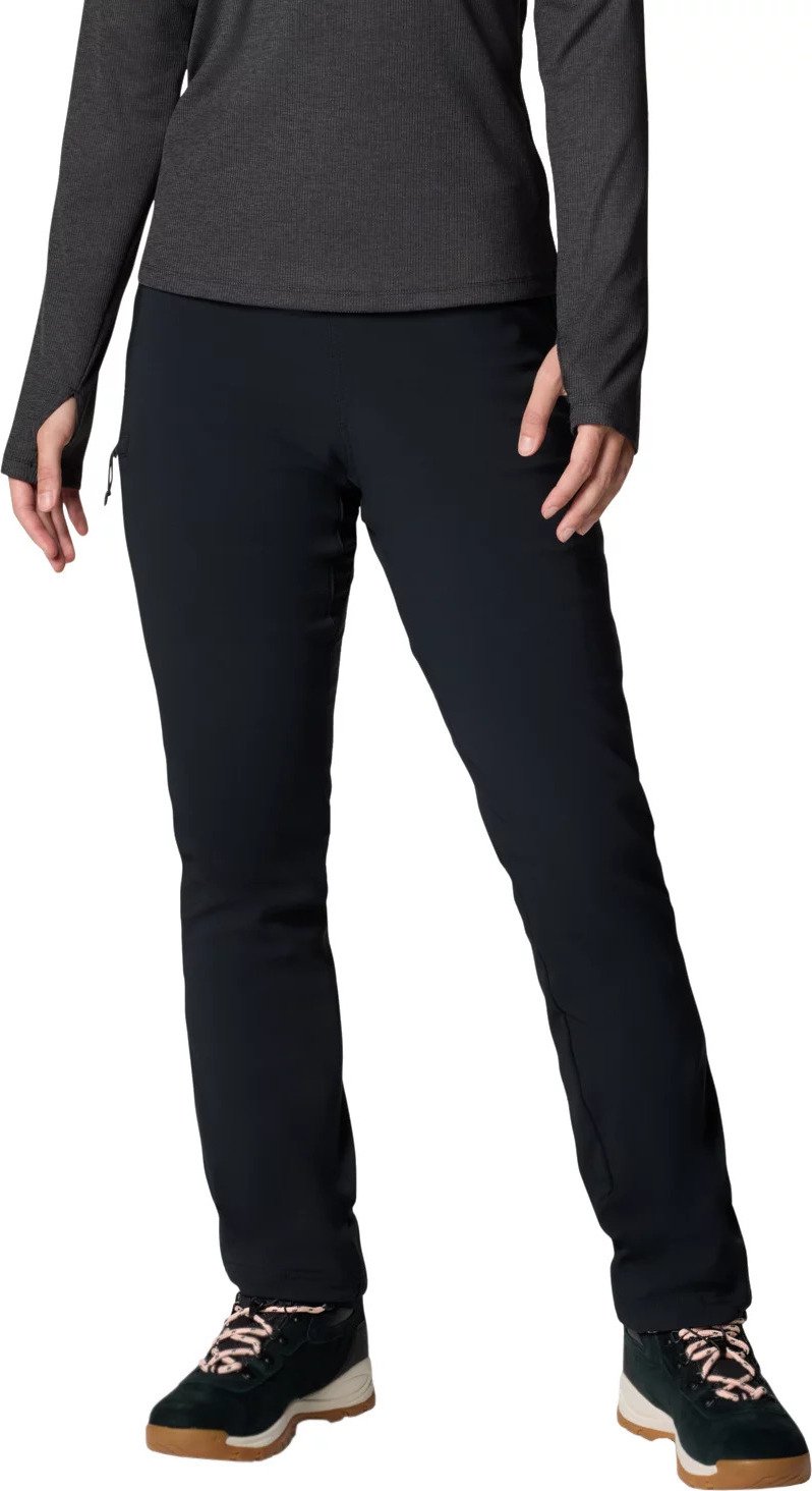 Čierne dámske funkčné nohavice Columbia Back Beauty High-Rise Pant 2085234010 Veľkosť: L
