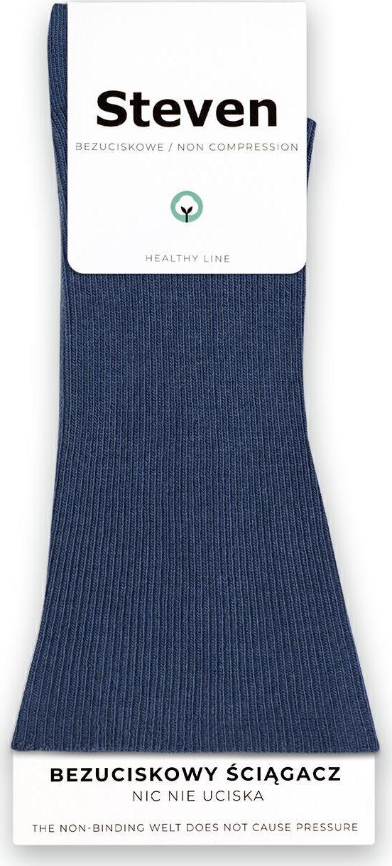 Tmavomodré unisex ponožky Art. 018 XL003, NAVY BLUE Veľkosť: 47/50