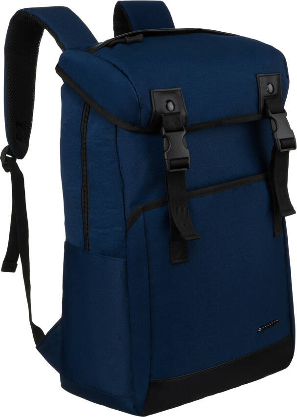 Tmavomodrý športový batoh na notebook s praktickými vreckami Peterson PTN 77713 Veľkosť: ONE SIZE