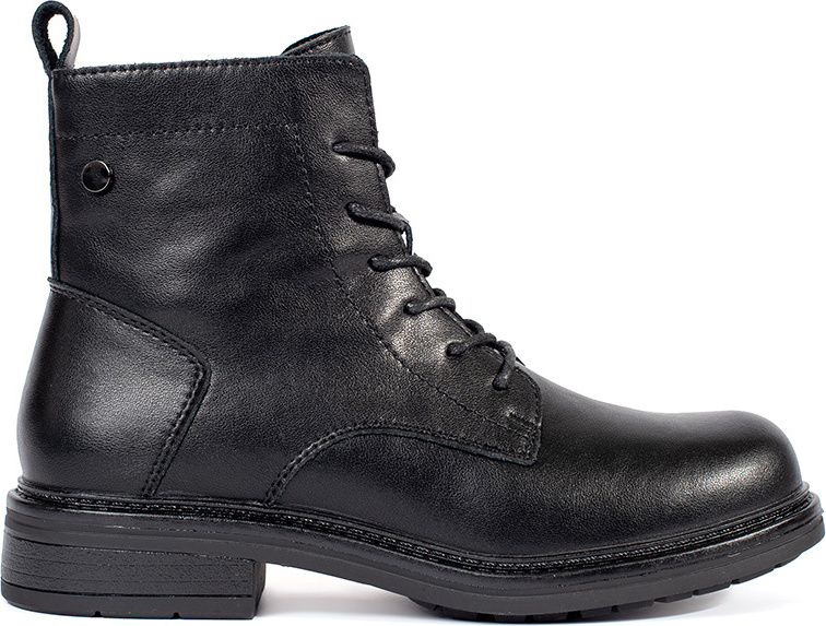 Čierne dámske kožené členkové topánky Sergio Leone BT727-S-B Veľkosť: 36