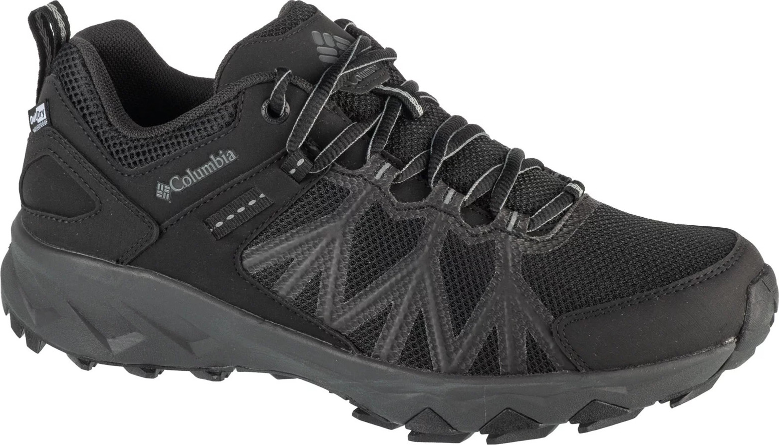 Čierne pánske turistické topánky Columbia Peakfreak II Outdry 2100711010 Veľkosť: 41