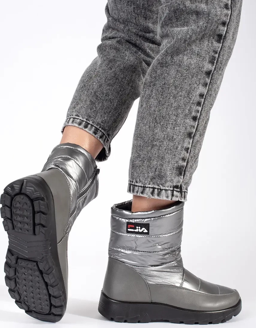 Sivé dámske snehule JS1-A02GR Veľkosť: 36