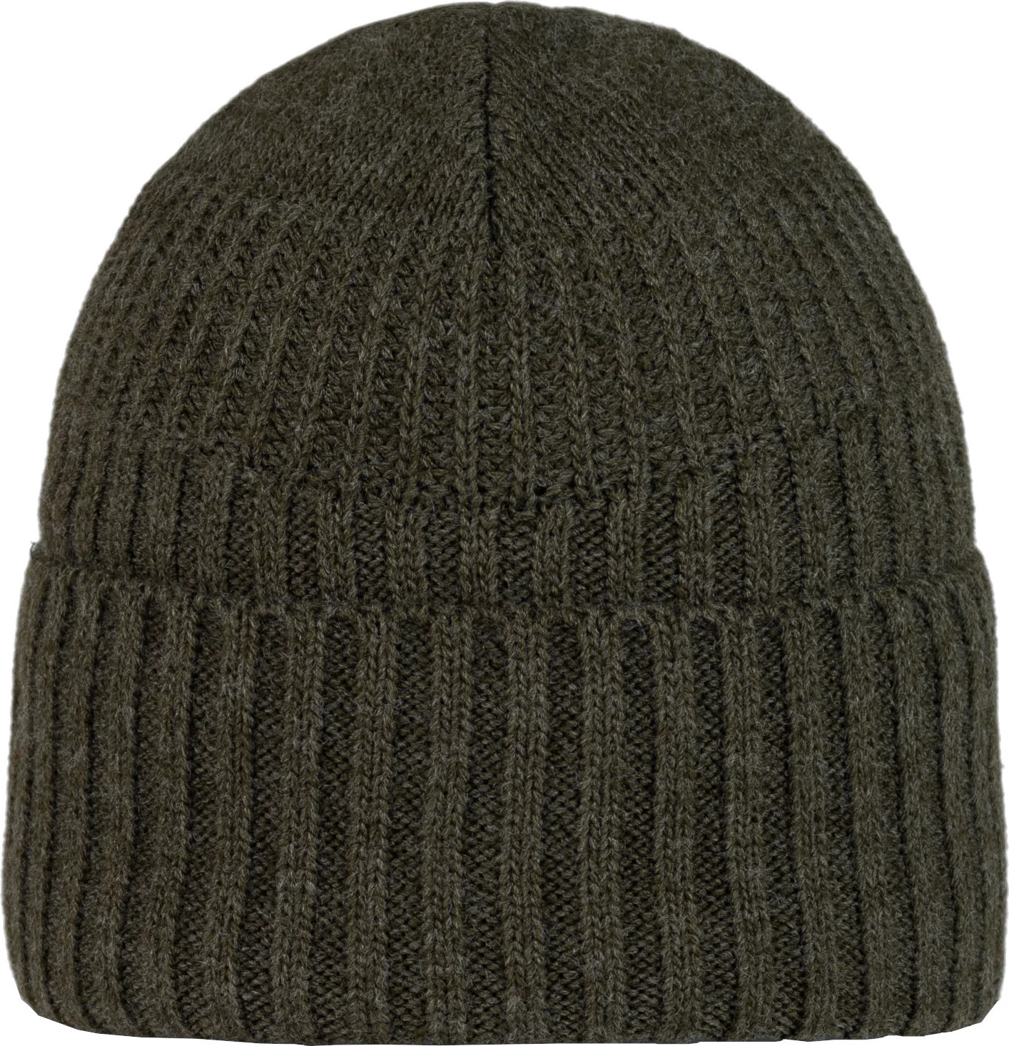 Khaki turistická čiapka Buff Renso Knitted Fleece Hat Beanie 1323363131000 Veľkosť: ONE SIZE