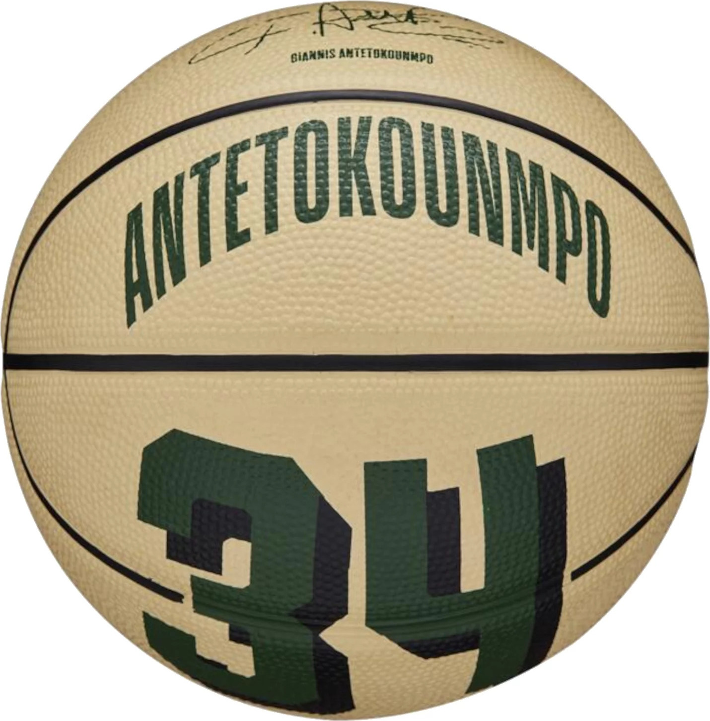 Basketbalová lopta Wilson NBA Player Icon Giannis Antetokounmpo Mini Ball WZ4007501XB Veľkosť: 3