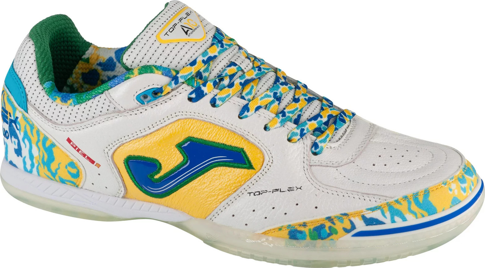 Biele pánske sálové tenisky Joma Top Flex 2452 IN TOPW2452IN Veľkosť: 44
