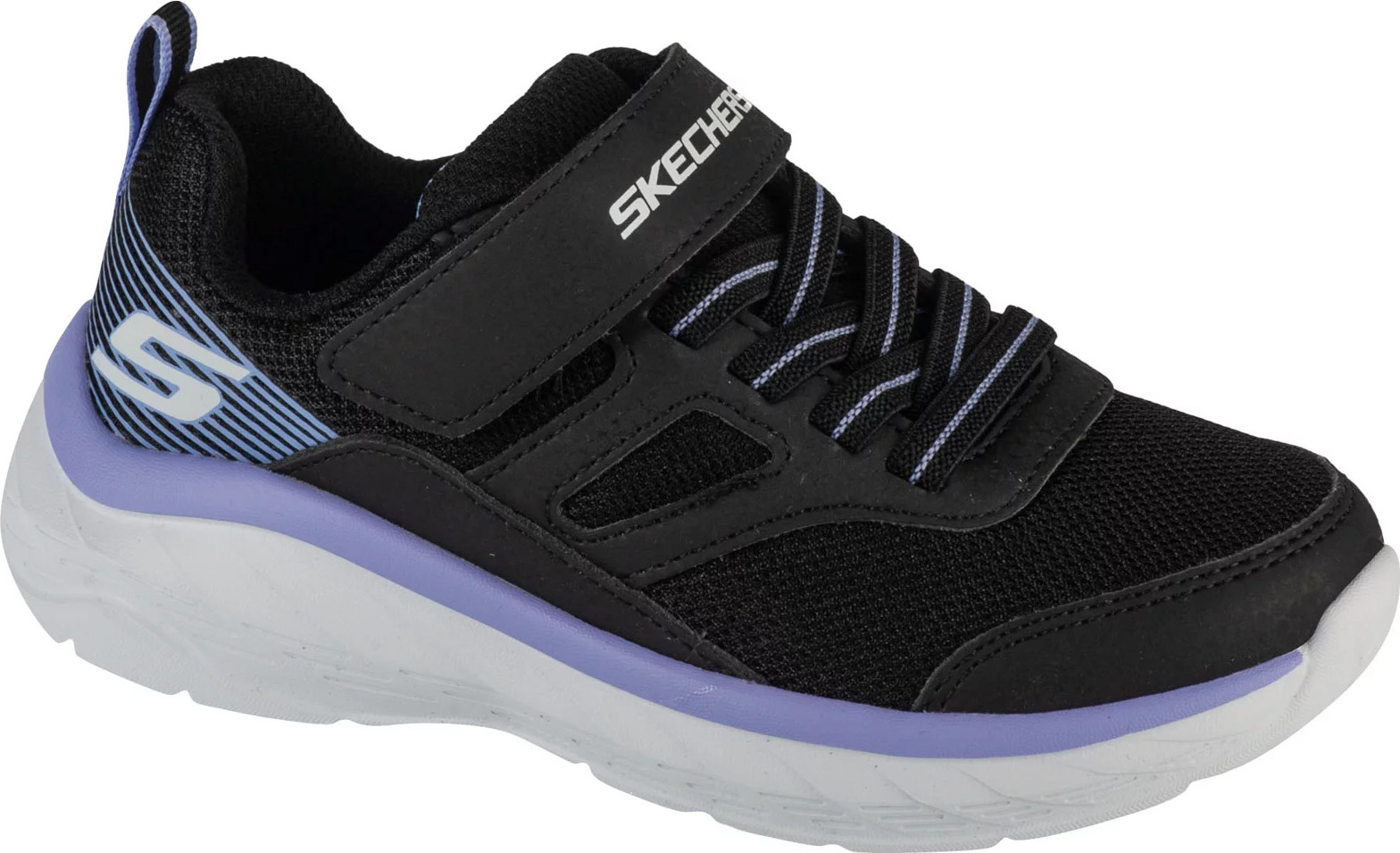 Čierne dievčenské tenisky Skechers Boundless 303555L-BKLV Veľkosť: 28