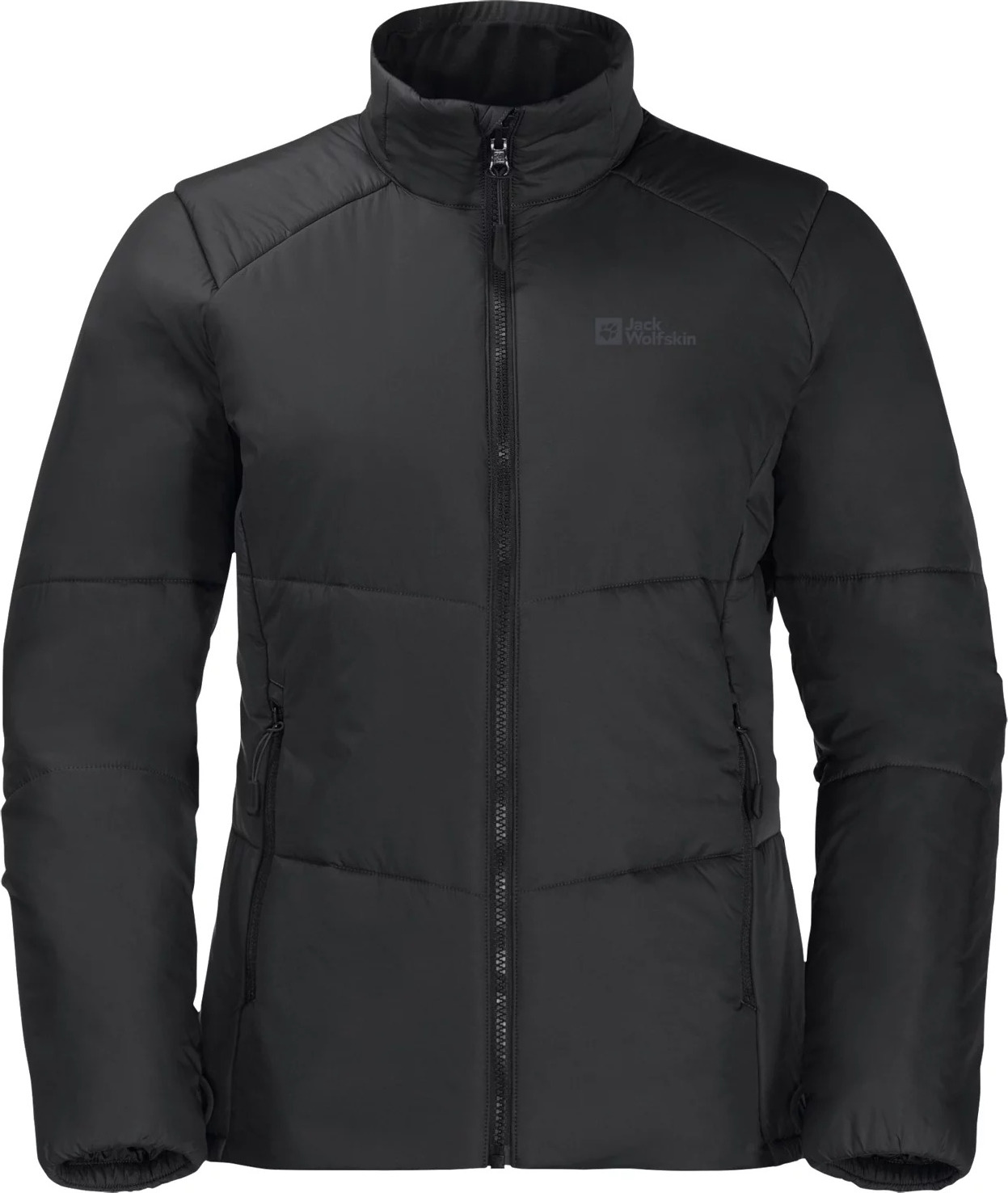 Čierna dámska zimná bunda Jack Wolfskin Bergland INS Hoody W 1207231-6000 Veľkosť: L