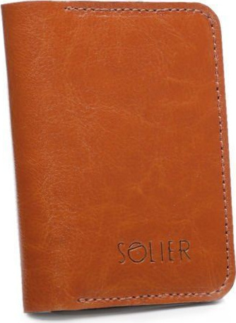 Elegantná pánska peňaženka značky SOLIER SW16 CAMEL Veľkosť: ONE SIZE