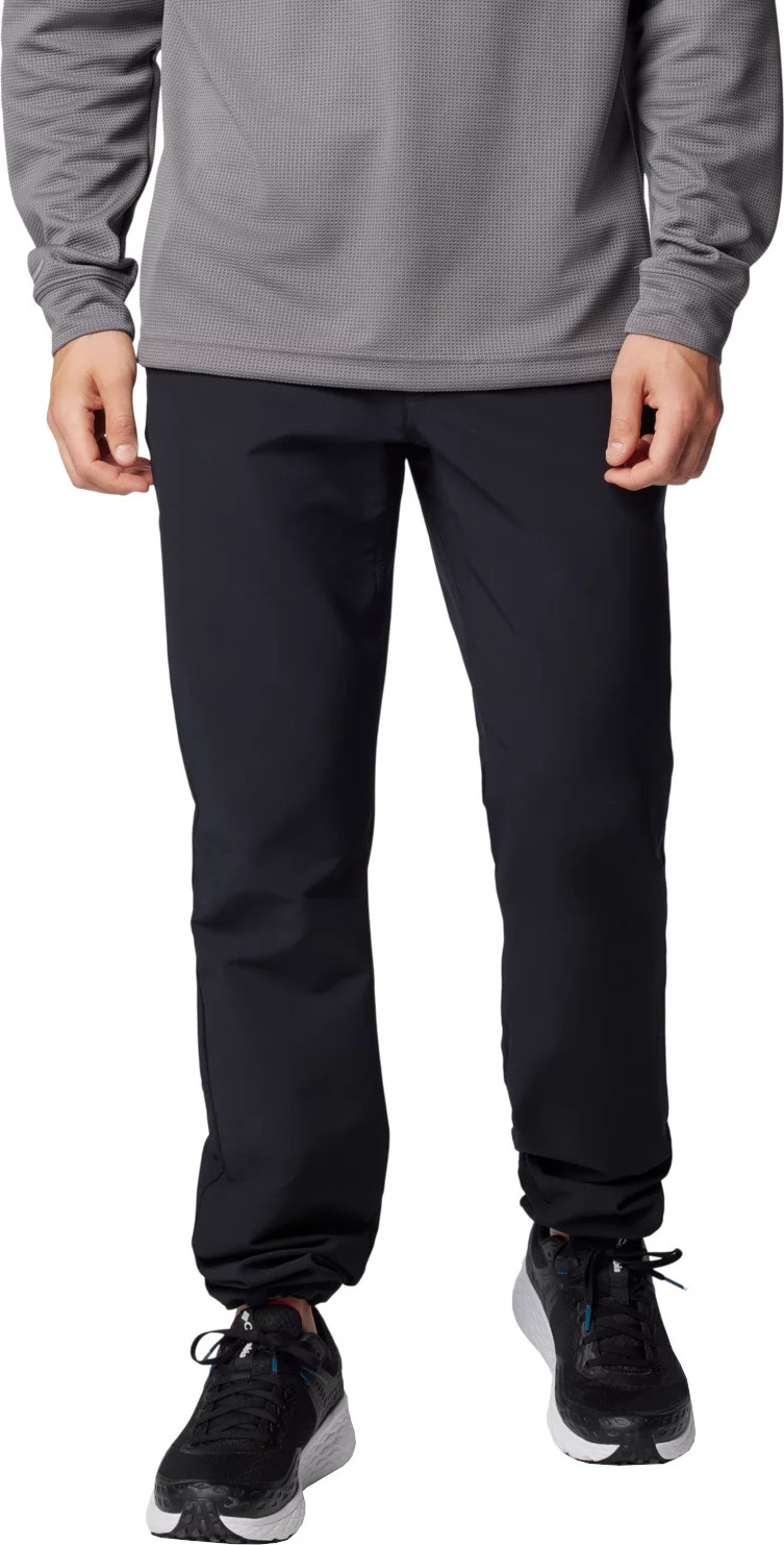 Čierne pánske teplé nohavice Columbia Black Mesa Warm Pant 2095061010 Veľkosť: 34-32