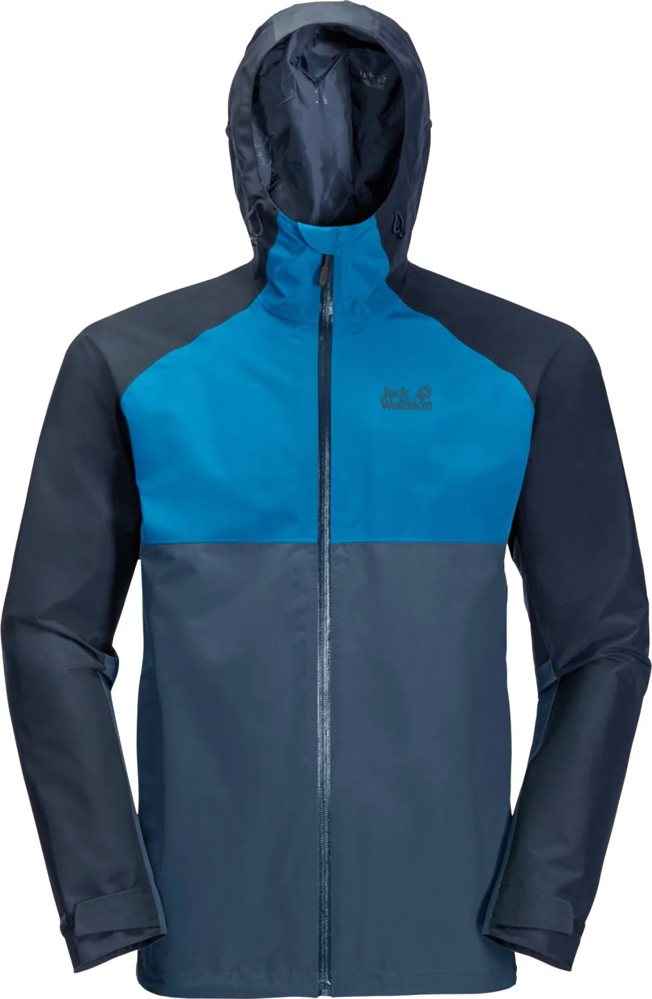 Tmavomodrá pánska turistická bunda Jack Wolfskin Mount Isa Jkt M 1114061-1383 Veľkosť: L