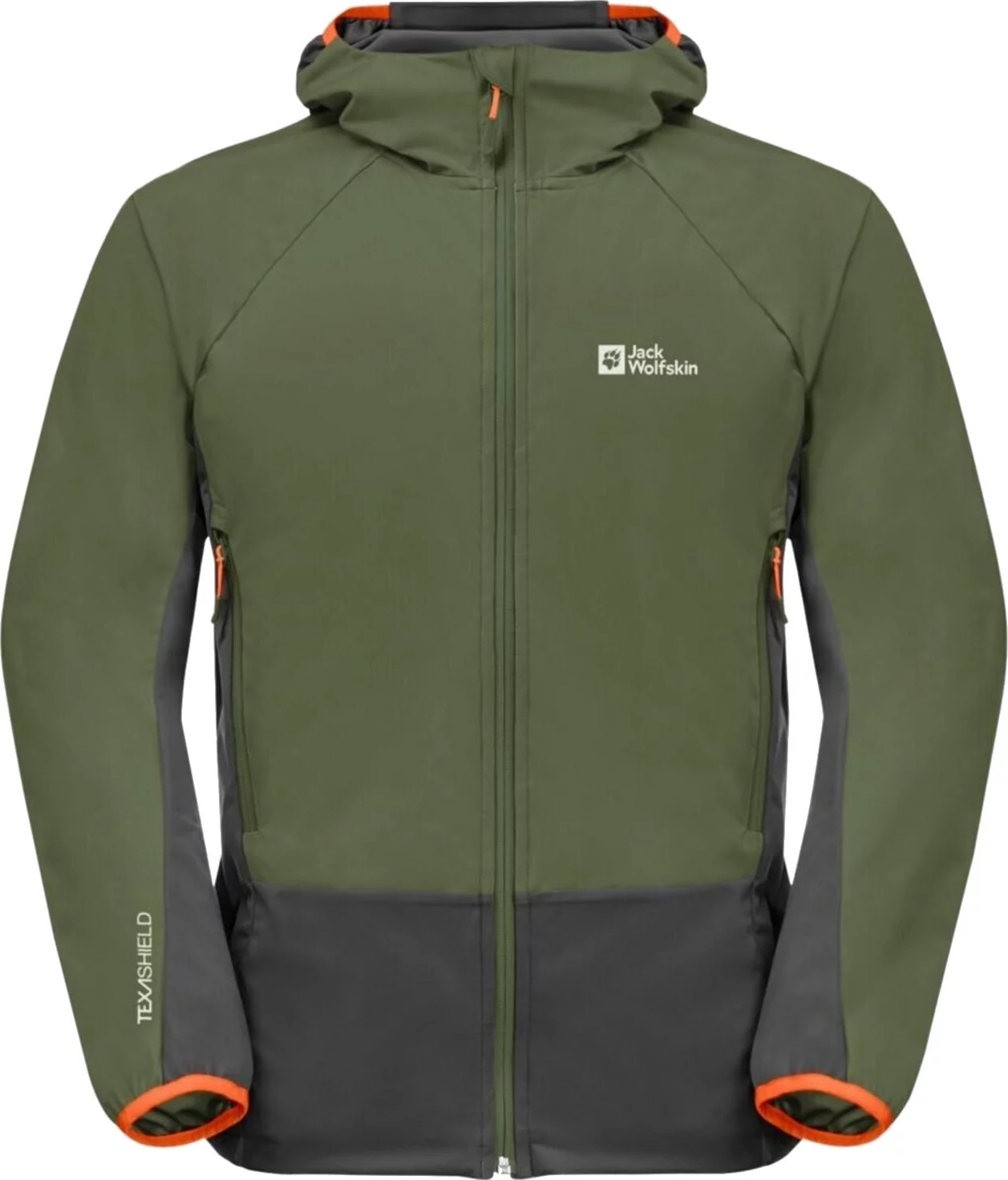 Tmavozelená pánska bunda Jack Wolfskin Eagle Peak II Jkt M 1306912-4129 Veľkosť: M