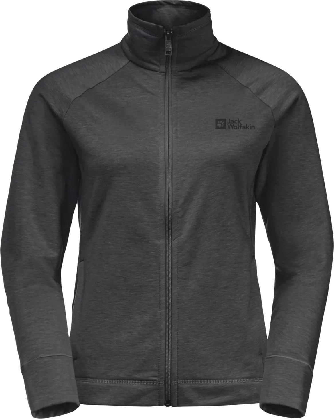 Tmavomodrá dámska fleecová mikina Jack Wolfskin Waldsee Jkt W 1710711-6000 Veľkosť: S