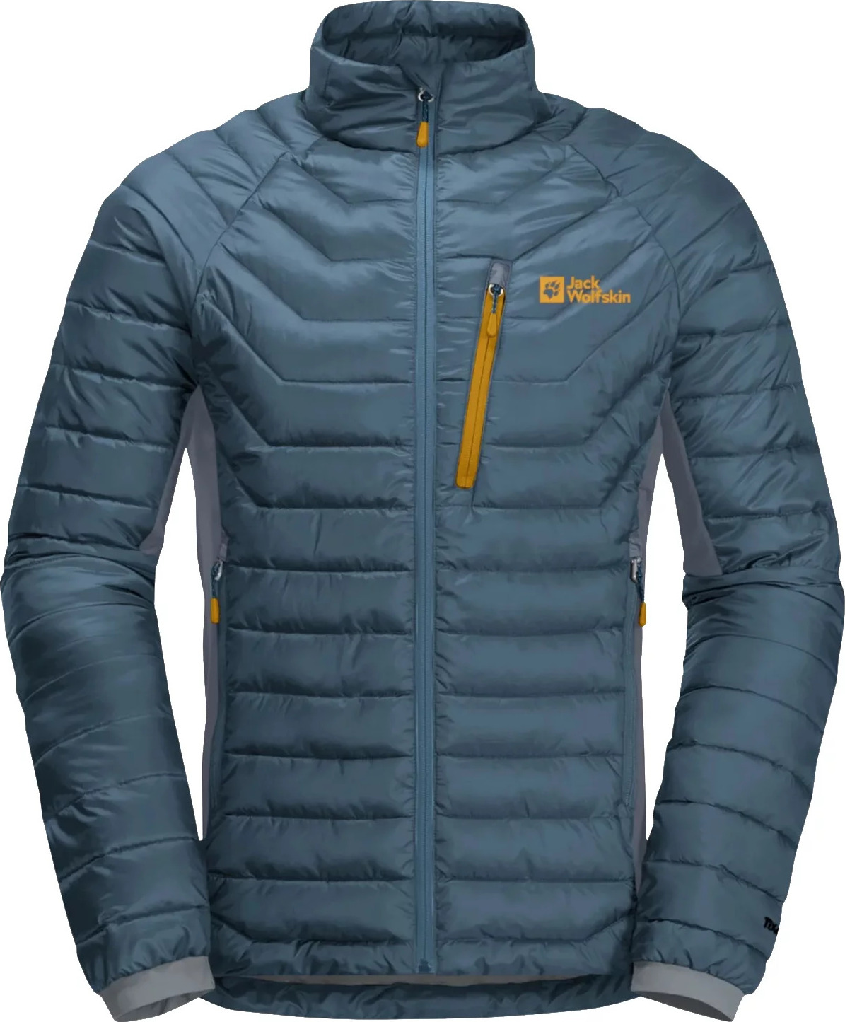 Modrá pánska prešívaná bunda Jack Wolfskin Routeburn Pro Ins Jacket 1206862-C0412 Veľkosť: M