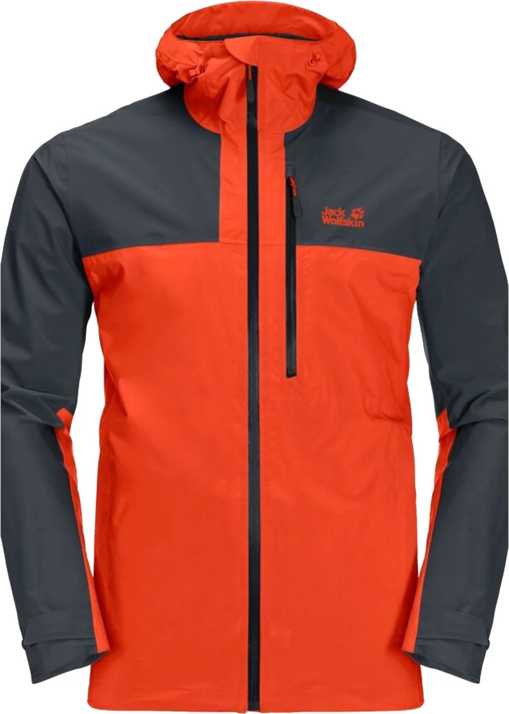 Červená pánska ľahká bunda Jack Wolfskin Go Hike Jkt M 1114051-3048 Veľkosť: M