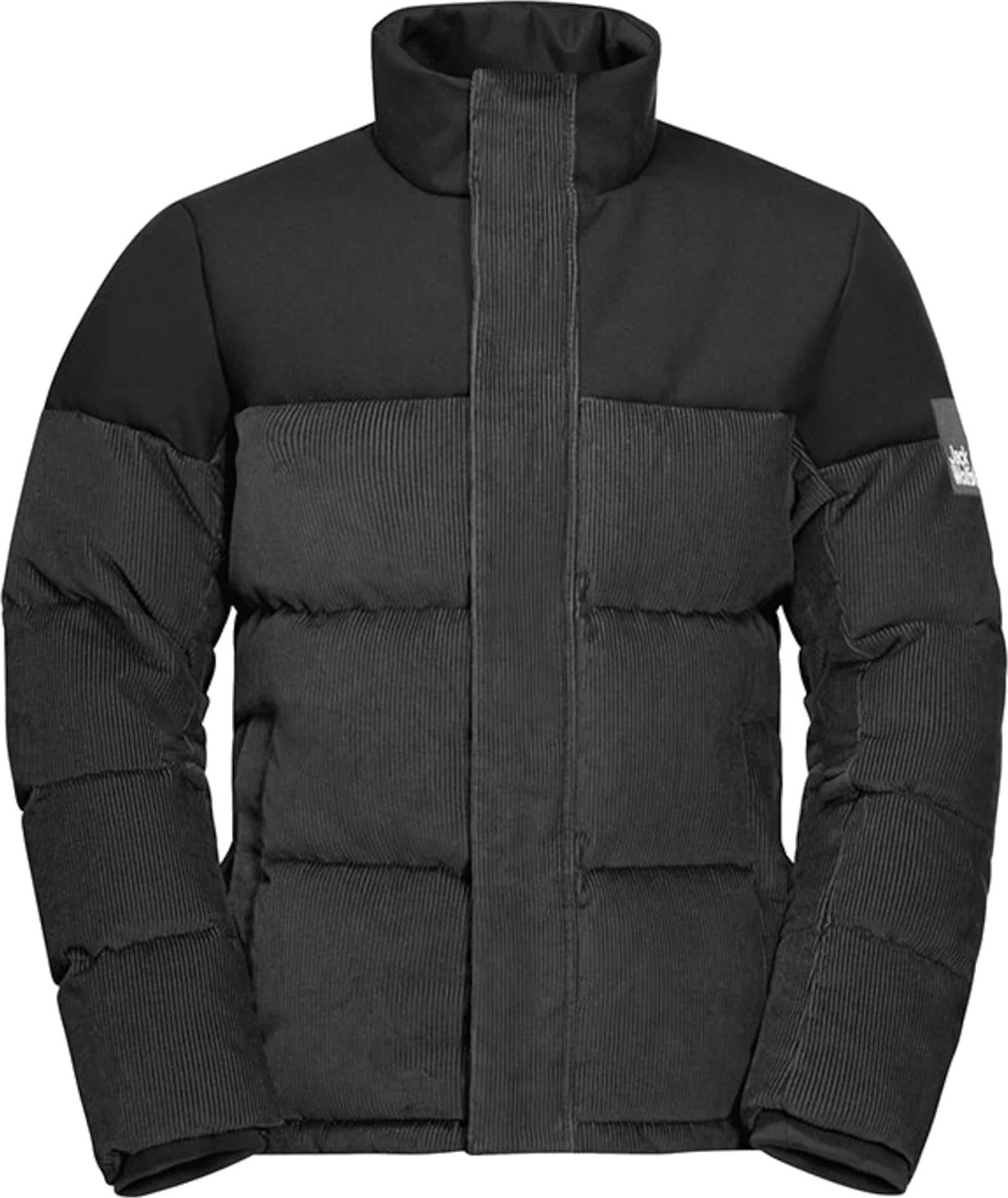 Čierna pánska zimná bunda Jack Wolfskin Nature Corduroy Jkt M 1206331-6350 Veľkosť: XL
