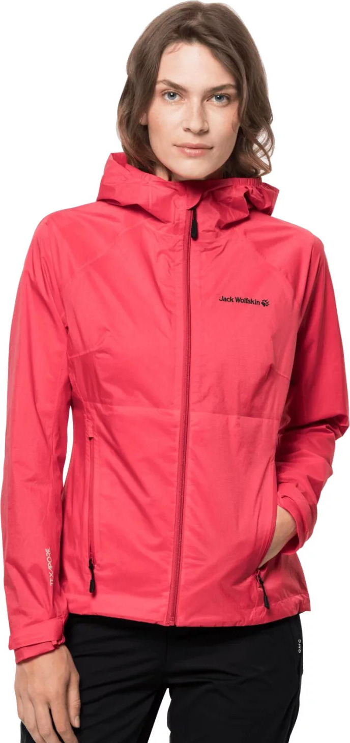 Malinová dámska športová bunda Jack Wolfskin Tasman 2l Jkt W 1114971-2058 Veľkosť: M