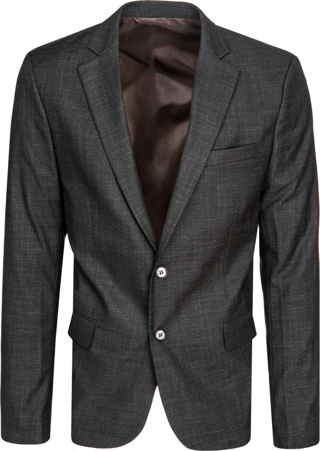 Čierne pánske ležérne sako MX0621 Veľkosť: 2XL/58