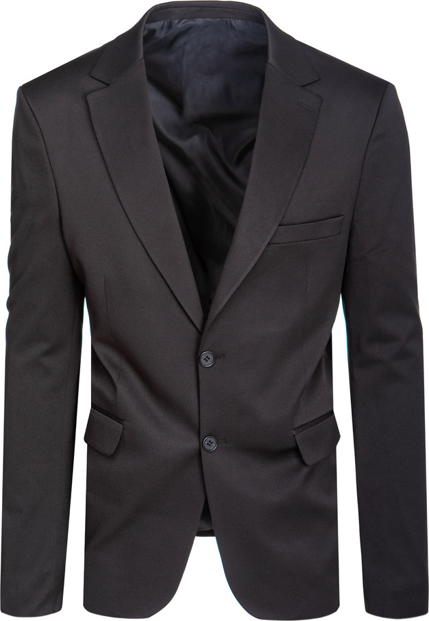 Čierne pánske sako MX0629 Veľkosť: 3XL/58