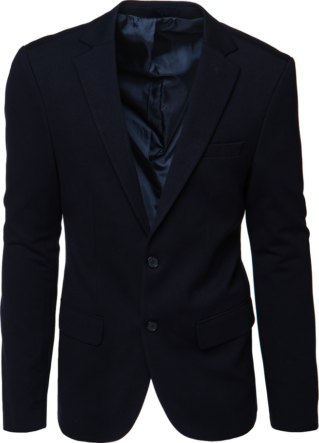 Tmavomodré pánske sako MX0632 Veľkosť: 2XL/58