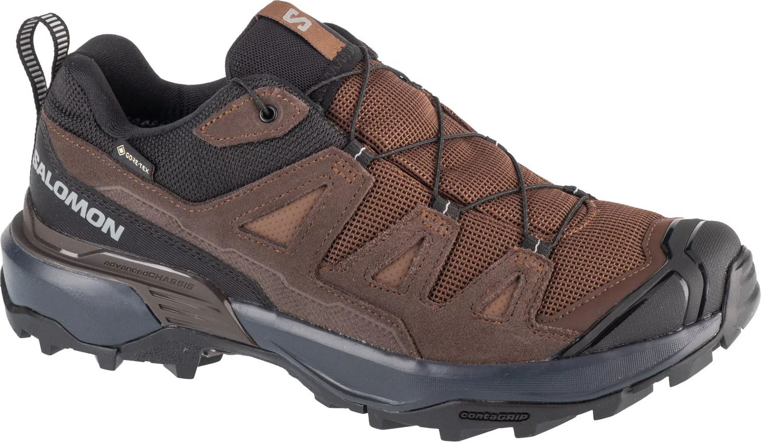 Hnedé pánske turistické topánky Salomon X Ultra 360 LTR GTX 475712 Veľkosť: 44 2/3