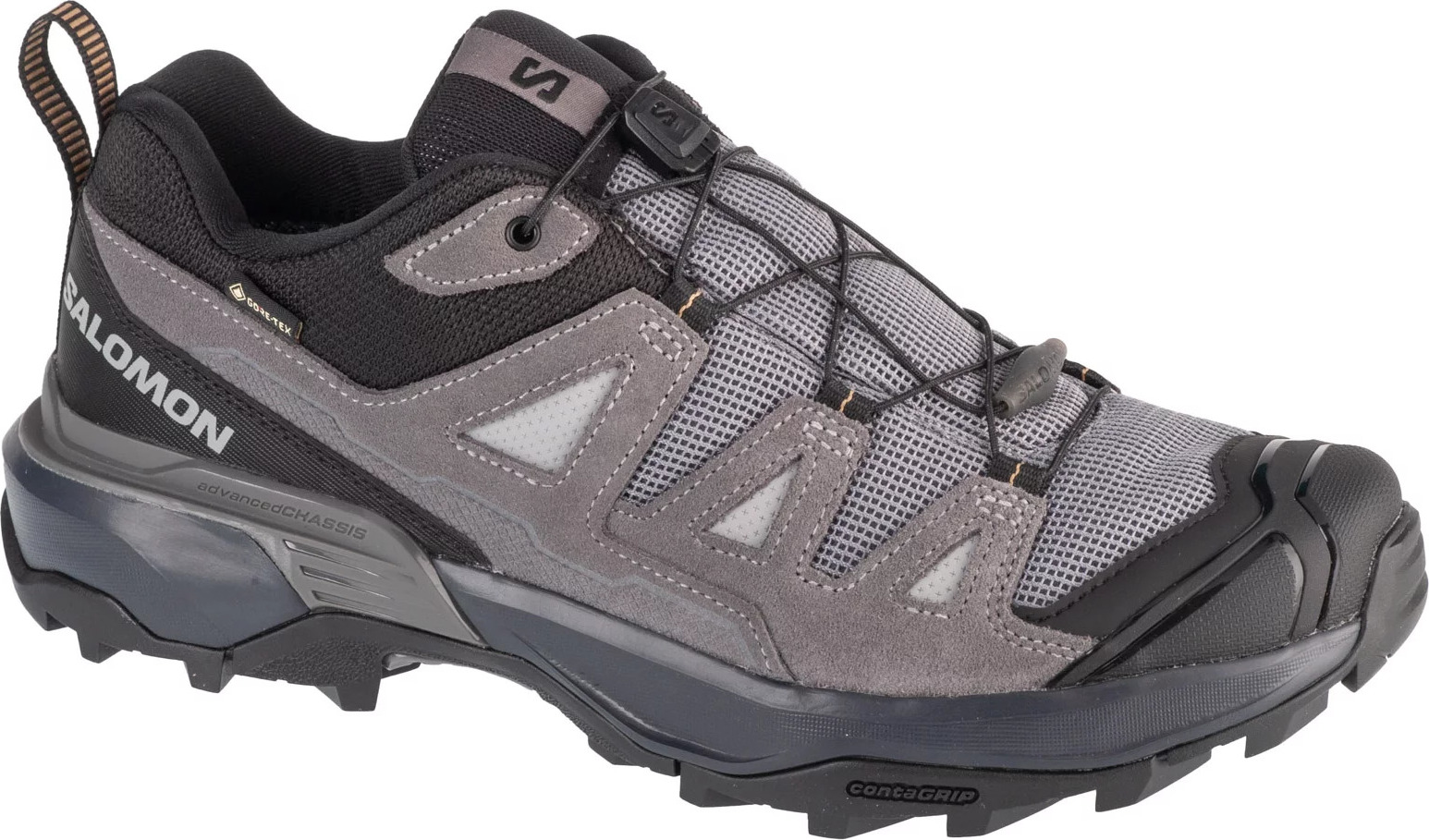 Svetlosivé pánske turistické tenisky Salomon X Ultra 360 LTR GTX 475714 Veľkosť: 42