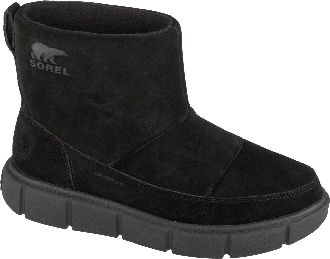 Čierne dámske snehule Sorel Explorer III Slip-on WP 2077971010 Veľkosť: 37