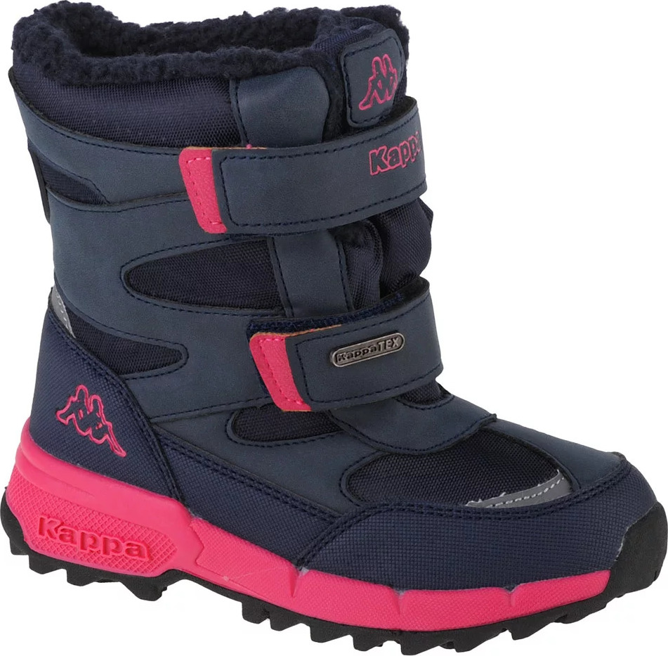 Tmavomodré dievčenské snehule Kappa Cekis Tex K 260903K-6722 Veľkosť: 27