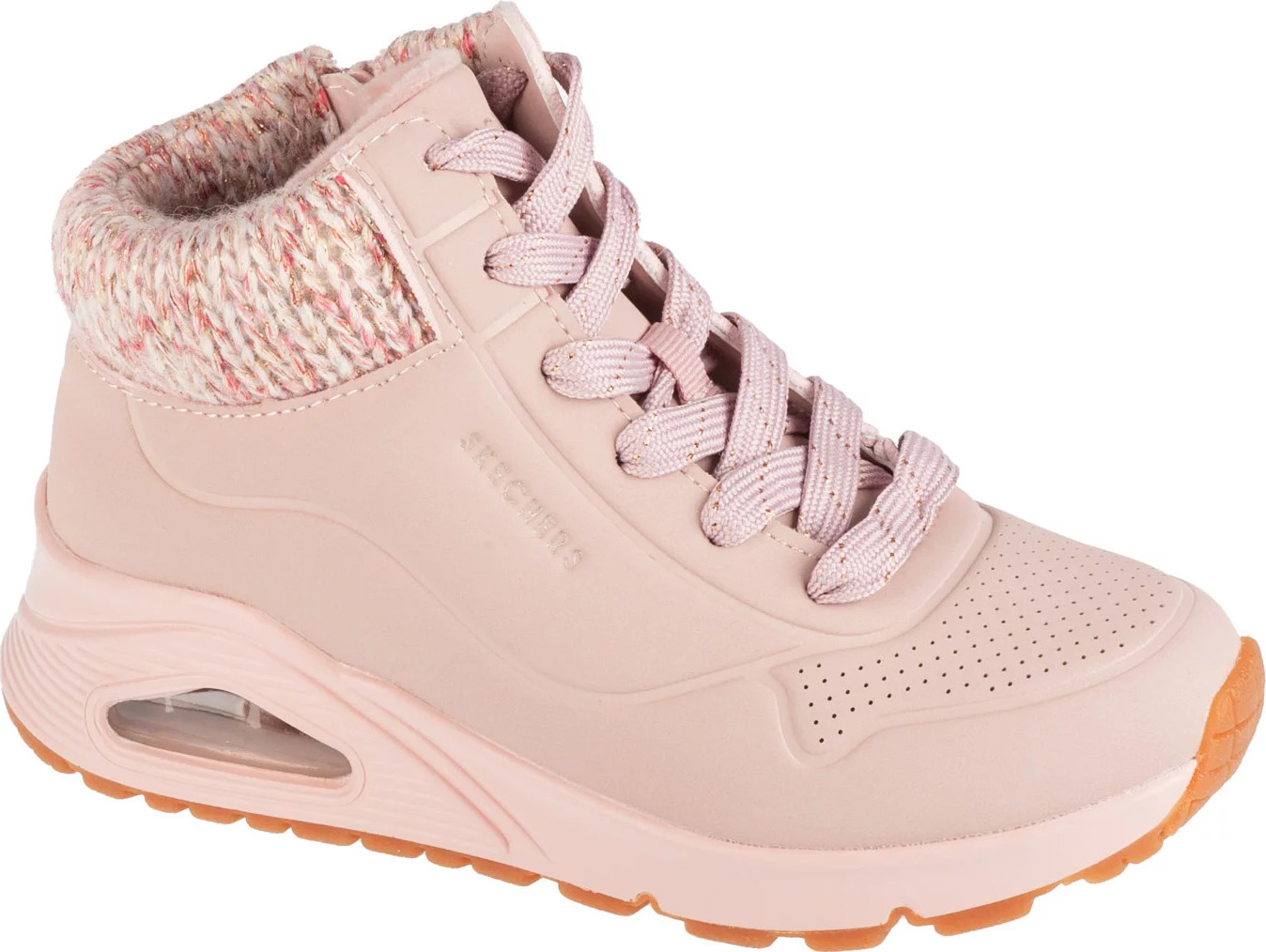 Púdrové členkové zimné tenisky Skechers Uno Gen1 - Darling Daze 310566L-BLSH Veľkosť: 28