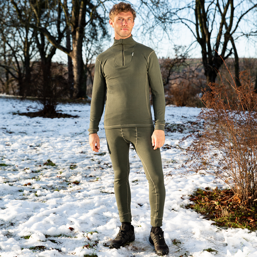 Khaki pánsky funkčný rolák Veľkosť: XL