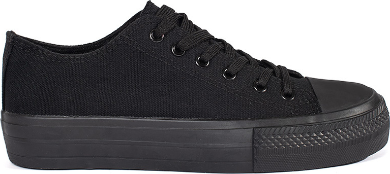 Čierne klasické dámske tenisky na platforme BL559P-ALL.B Veľkosť: 37