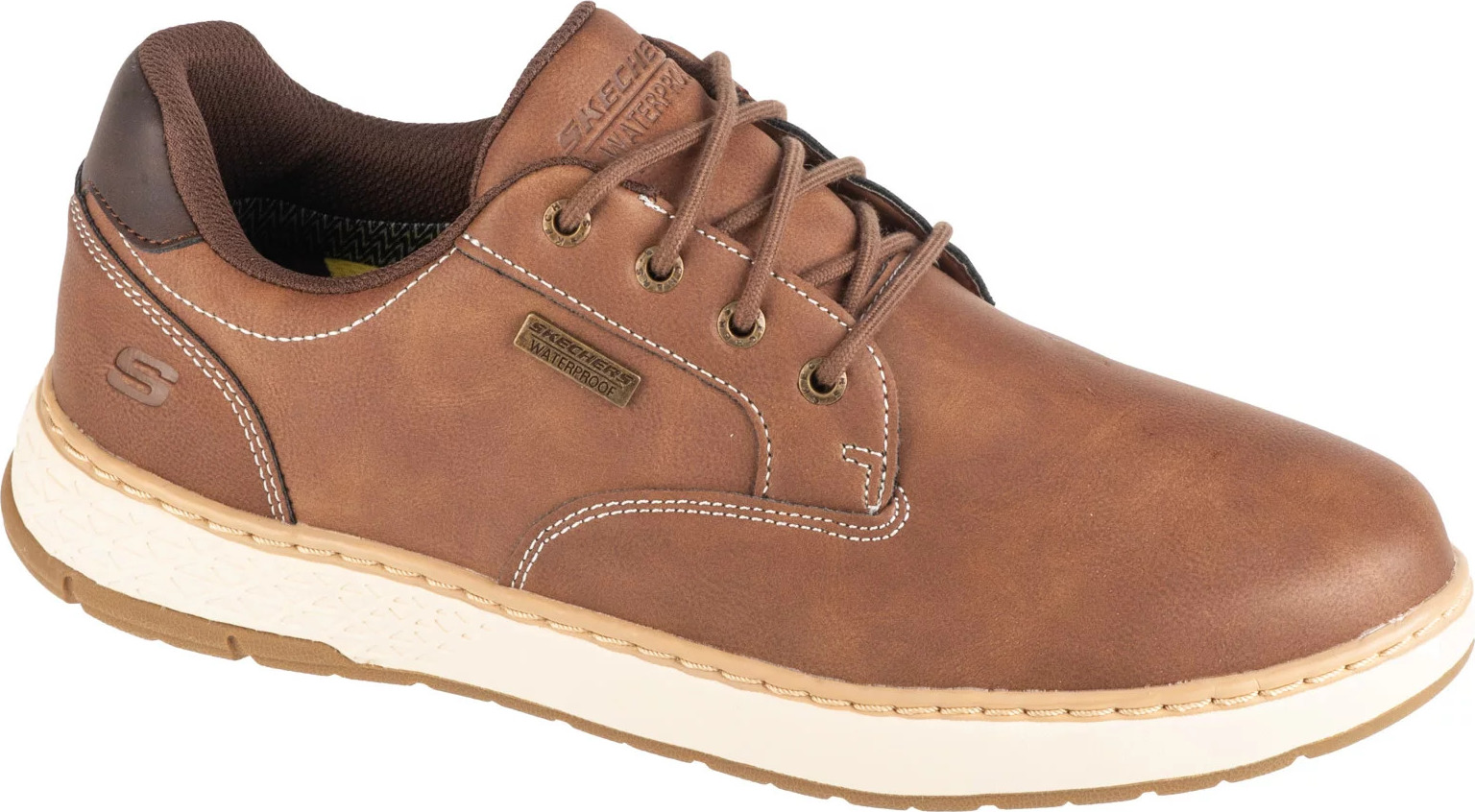 Hnedé pánske vychádzkové tenisky Skechers Garlan - Pryor 205234-BRN Veľkosť: 41