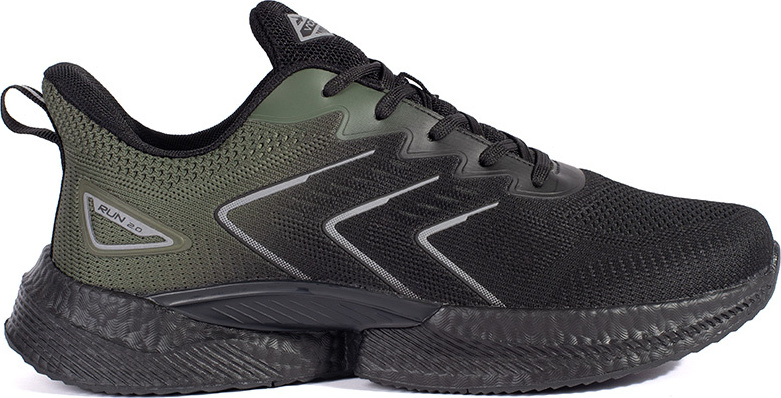 Čierne ľahké športové topánky na šnurovanie VOP24N40-6B/KH-M Veľkosť: 46