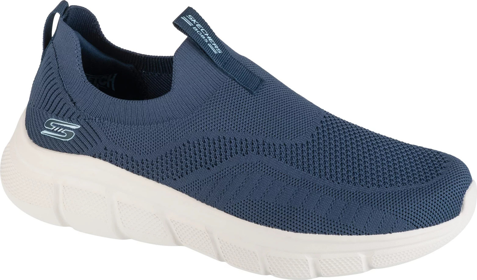 Tmavomodré pánske tenisky Skechers Bobs B Flex - Frigid Edge 118107-NVY Veľkosť: 44
