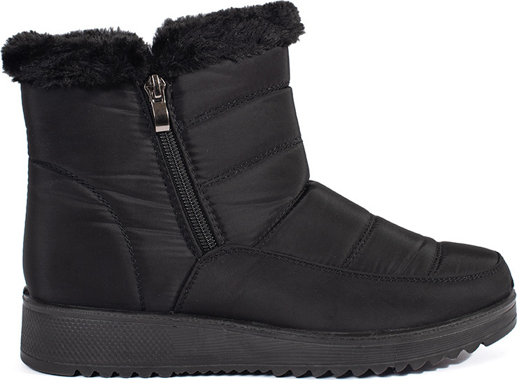 Čierne ľahké dámske snehule X55-1B Veľkosť: 36