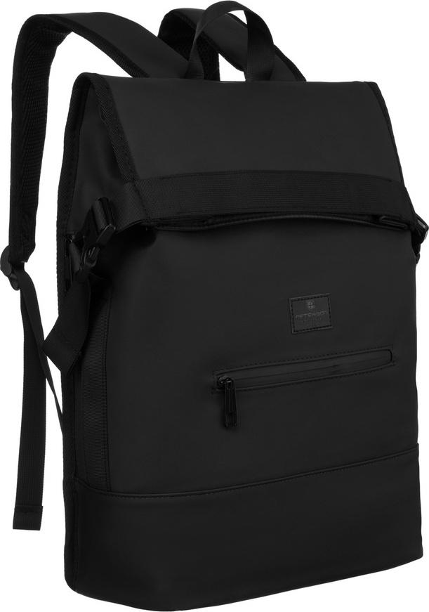 Športový čierny rolovací batoh s vystuženým dnom Peterson PTN BERLIN Veľkosť: ONE SIZE