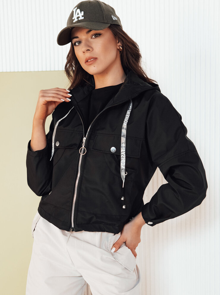 Čierna prechodná jarná bunda FERTI TY4304 Veľkosť: L