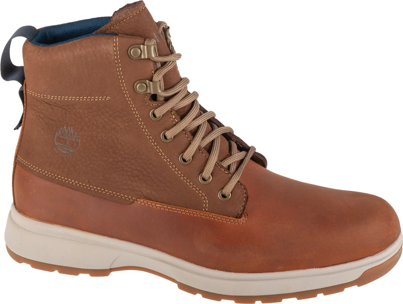 Hnedé pánske členkové topánky Timberland Atwells Ave WP Boot TB1A43TNF131 Veľkosť: 43
