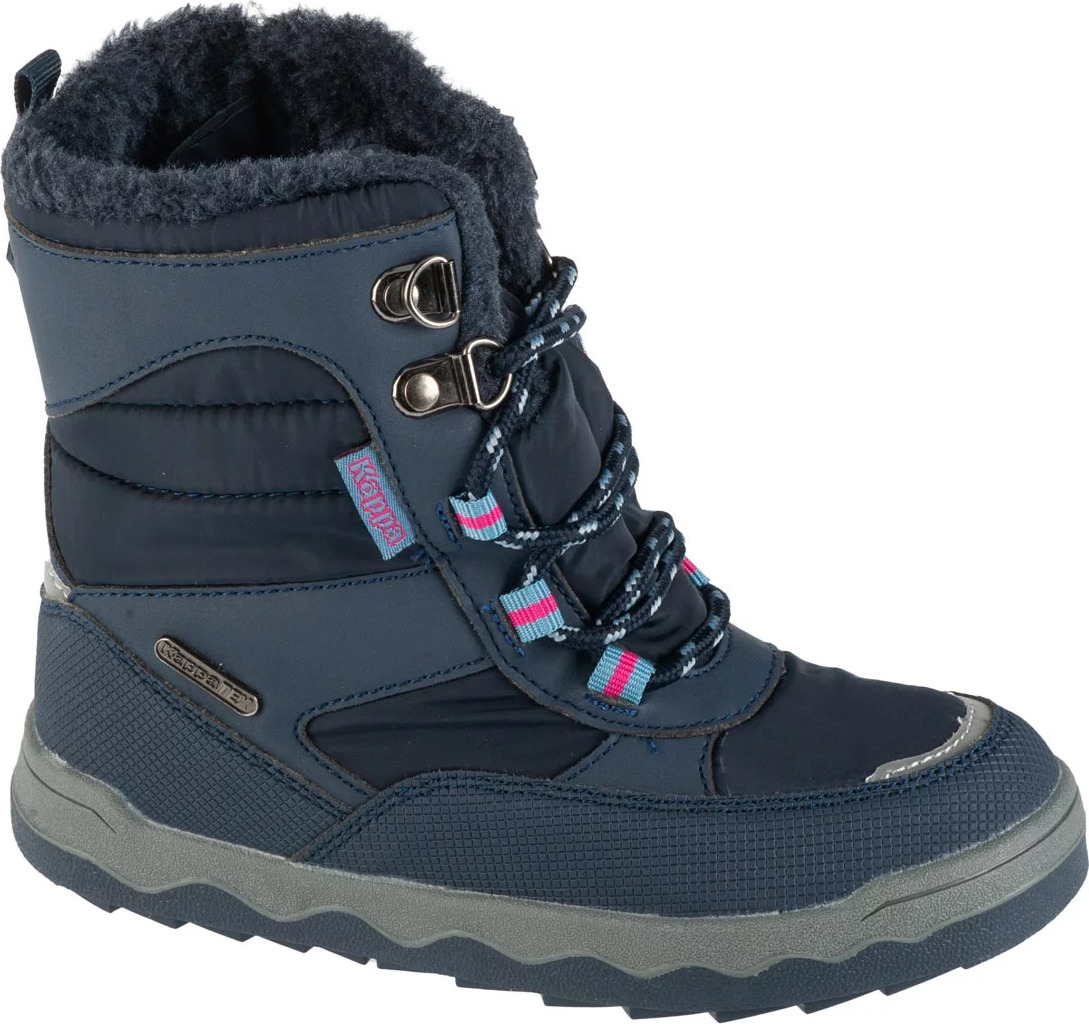 Tmavomodré detské snehule Kappa Alido II Tex K 261060K-6760 Veľkosť: 35