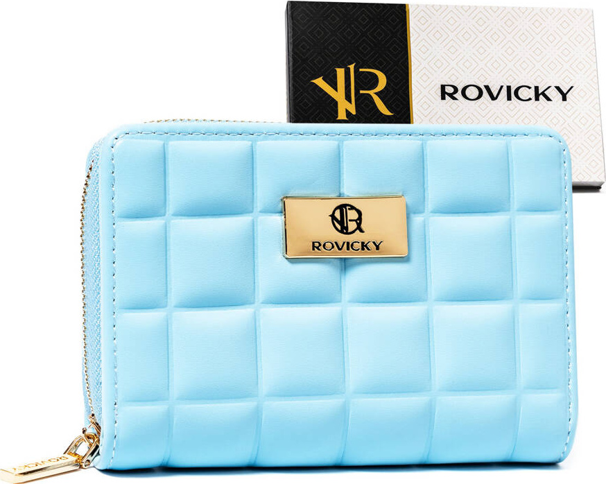Svetlomodrá dámska peňaženka Rovicky V297 R-PKK-02 Veľkosť: ONE SIZE