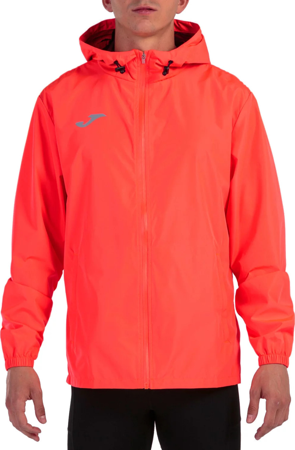 Oranžová pánska športová bunda Joma Elite VII Rain Jacket 102235-040 Veľkosť: S