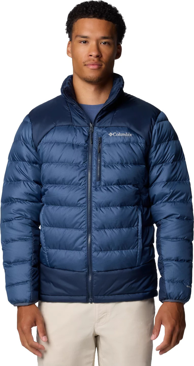 Tmavomodrá pánska páperová bunda Columbia Autumn Park II Down Jacket 2086183478 Veľkosť: L
